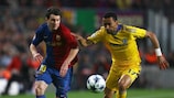 Lionel Messi y Bosingwa libraron uno de los mejores duelos del partido