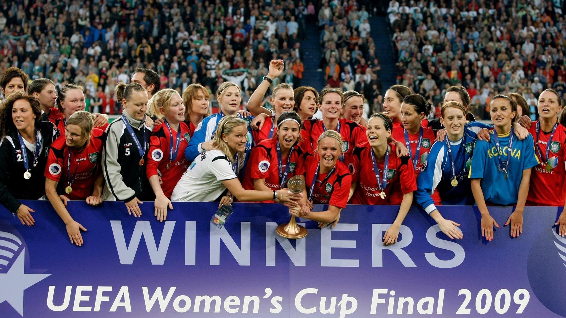 Duisburg lift last UEFA Women's Cup | UEFA Women's ...