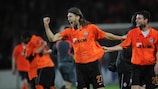 Shakhtar celebrate their victory