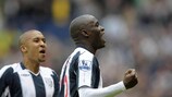 Marc-Antoine Fortuné in action for West Brom last season