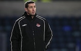 Crusaders manager Stephen Baxter will take on Martin Jol's Fulham