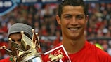 Cristiano Ronaldo wurde mit United 2009 englischer Meister