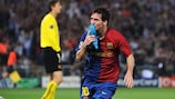 Lionel Messi marcou nas duas anteriores finais pelo Barcelona, em 2009 e 2011