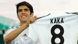 Kaká will wear the No8 shirt at Madrid