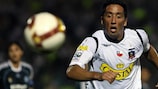 New Dortmund signing Lucas Barrios in action for Colo-Colo