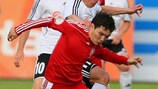 Emil Kenzhisariev went close with a free-kick for Aktobe