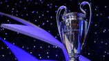 O troféu em disputa na UEFA Champions League