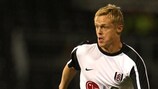 Fulham midfielder Damien Duff has played, and scored, against CSKA in the past