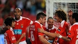 O Benfica recebe o BATE na jornada inaugural da fase de grupos