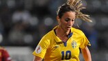 Kosovare Asllani participou em todos os jogos da Suécia na fase final