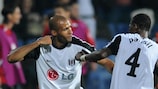Diomansy Kamara (left) celebrates Fulham's equaliser