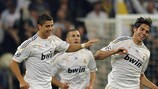 Kaká e Cristiano Ronaldo marcaram os golos do triunfo do Real Madrid