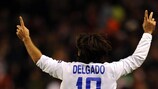 César Delgado marcou o golo da vitória do Lyon perto do fim do jogo