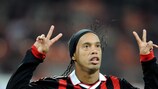 Having created two goals at the weekend, Ronaldinho wants to score against Madrid