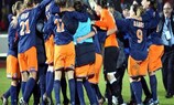 Montpellier feiert den Sieg in Aschheim