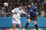 Gerson Magrao (Kiev) y Diego Milto (Inter Milan)