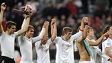 El Bayern celebra su victoria ante el Maccabi