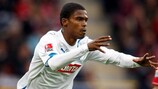 Maicosuel, pictured during his time at Hoffenheim, is back in Europe with Udinese