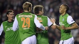 Athletic stumble against slick Bremen