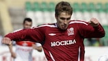 Kiril Nababkin in action for FC Moskva