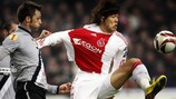 Nicola Legrottaglie (Juventus) face à Hyunjun Suk (Ajax)