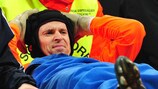 Petr Čech s'est blessé au mollet