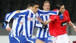 Angel Di María é perseguido por jogadores do Hertha