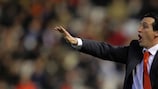 Unai Emery, l'entraîneur de Valence, devra faire oublier une défaite 2-0 lors de la dernière visite du Werder