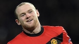 Wayne Rooney jubelt über ein Tor für United