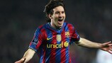 El Camp Nou se rinde a Messi