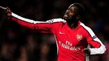 Emmanuel Eboué (Arsenal FC), remplaçant de luxe de Bacary Sagna, blessé