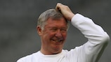 Sir Alex Ferguson is looking forward to returning to Glasgow