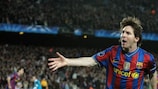 Lionel Messi avait inscrit quatre buts pour Barcelone face à Arsenal