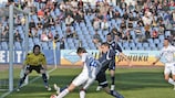 Action from Sunday's Ukrainian Cup final