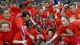 Twente celebrate their maiden Dutch title