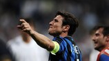 Javier Zanetti a disputé son 700e match avec l'Inter Milan en finale de la Champions League
