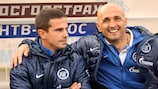 Zenit coach Luciano Spalletti (right) has enjoyed success against Belgian clubs in the past