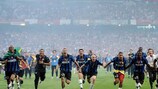 "Интер" празднует победу в Лиге чемпионов-2009/10