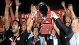 Apollon celebrate their sixth Cypriot Cup triumph