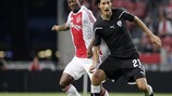 Vladimir Ivić, do PAOK, marcou um golo importante em Amesterdão frente ao Ajax