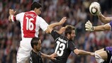 Luis Suárez rettete Ajax den Einzug in die Play-off-Runde