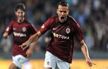 Erich Brabec's goal gave Sparta a 1-0 home UEFA Champions League third qualifying round win against KKS Lech Poznań