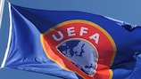La bandiera UEFA