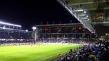 O AIK joga no Estádio Råsunda