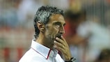 Antonio Alvarez se mostró decepcionado por la eliminación del Sevilla