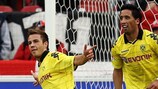 Mario Götze und Lucas Barrios sorgten für den Dortmunder Auftaktsieg