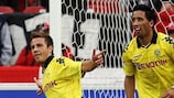 Mario Götze (left) and Lucas Barrios have struck up a real understanding for Dortmund