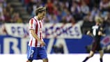 Diego Forlán (Club Atlético de Madrid) espera enderezar el rumbo