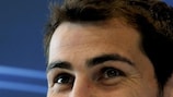 Iker Casillas, guarda-redes do Real Madrid, revela sede de vitórias