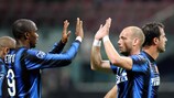 Samuel Eto'o und Wesley Sneijder durften am dritten Spieltag feiern